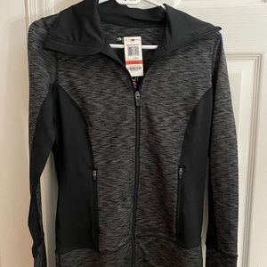 Gray and Black Athletic Jacket